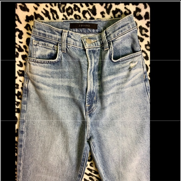 J Brand 1212 Runway High-Rise Slim Straight Jeans - Picture 2 of 4